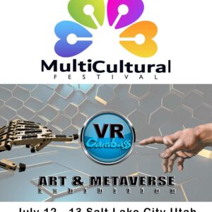 Exposición Arte y Metaverso Multicultural Festival.